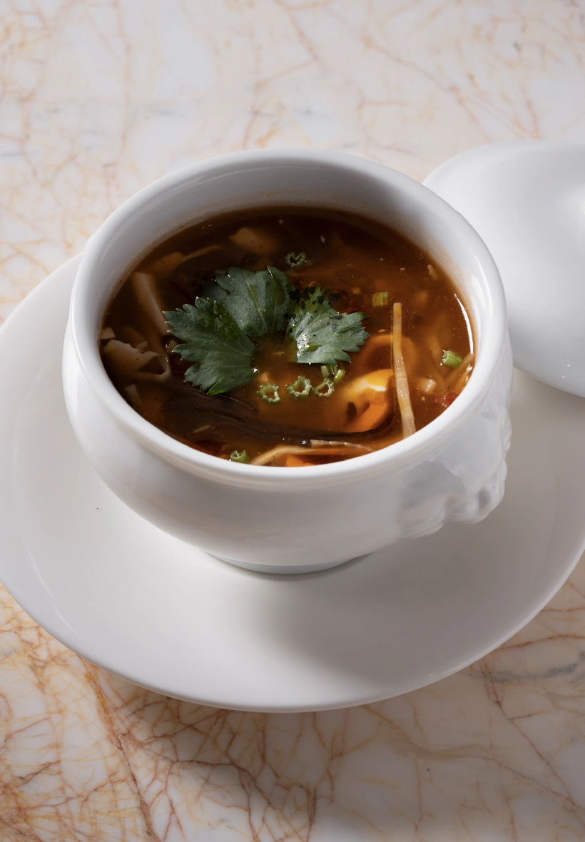 Vegetarian Sichuan Sour & Spicy Soup